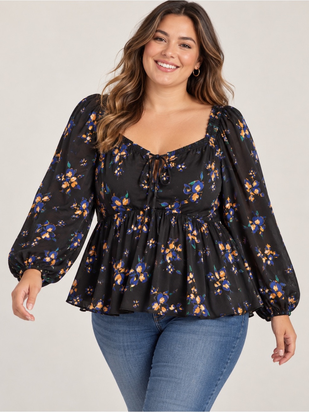 🎉5 for $45🎉 Ava viv top blouse shirt size 1X